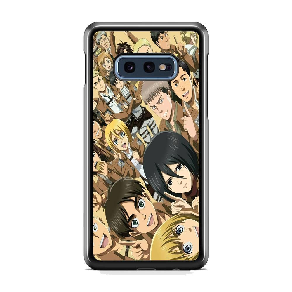 Attack on Titan Family Samsung Galaxy 10e Case - ezzyst