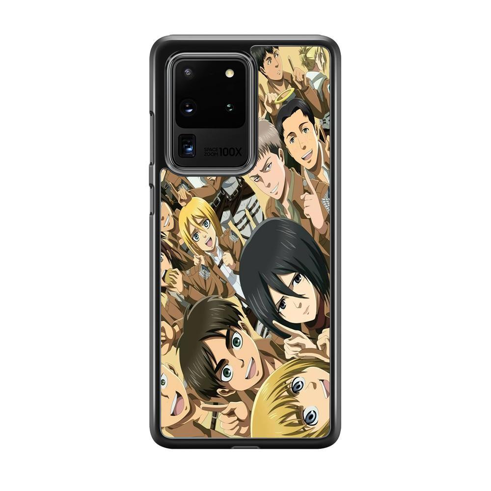Attack on Titan Family Samsung Galaxy S20 Ultra Case - ezzyst