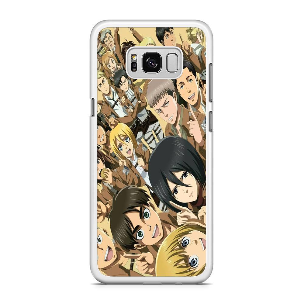 Attack on Titan Family Samsung Galaxy S8 Case - ezzyst