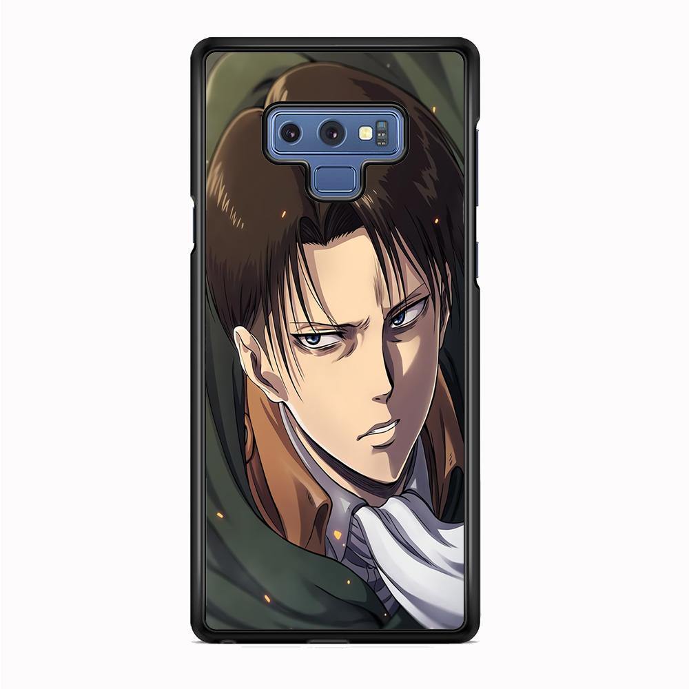 Attack on Titan Levi Face Samsung Galaxy Note 9 Case - ezzyst