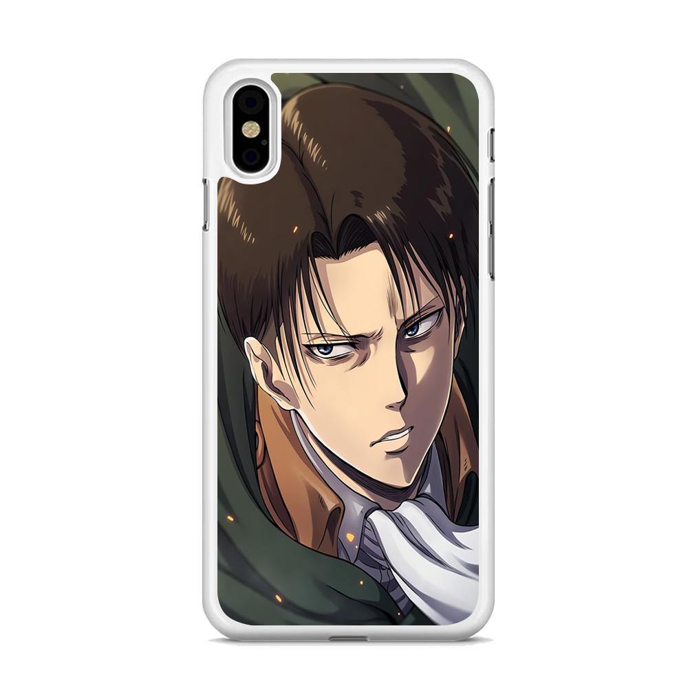 Attack on Titan Levi Face iPhone Xs Case - ezzyst
