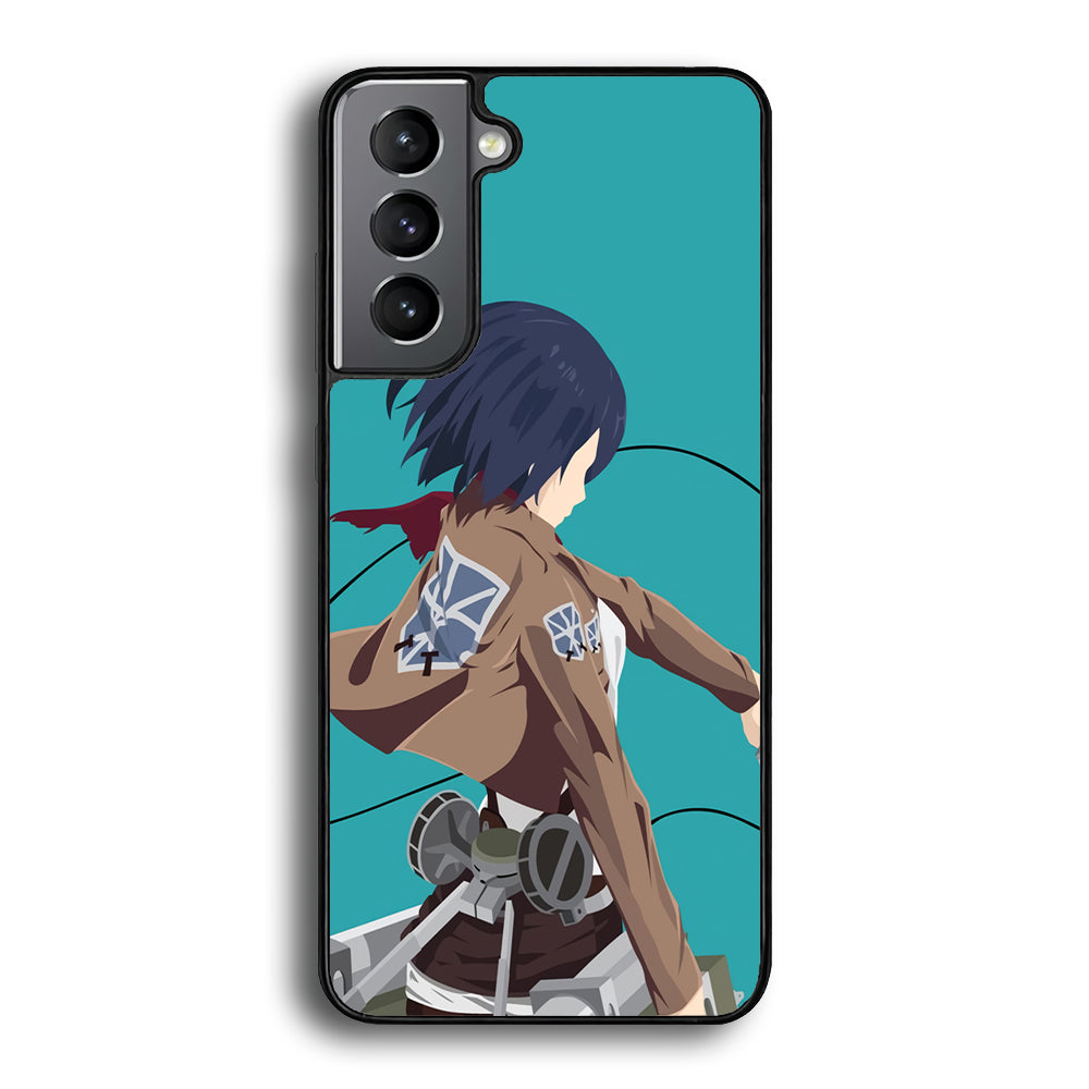 Attack on Titan Mikasa Tosca Samsung Galaxy S21 Plus Case