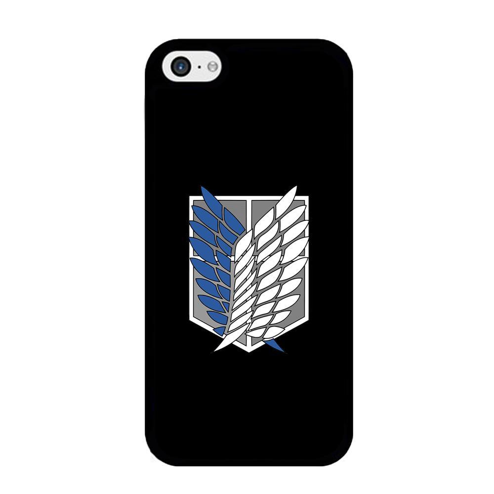 Attack on Titan Scouting Legion Black Simple iPhone 5 | 5s Case - Ezzystore