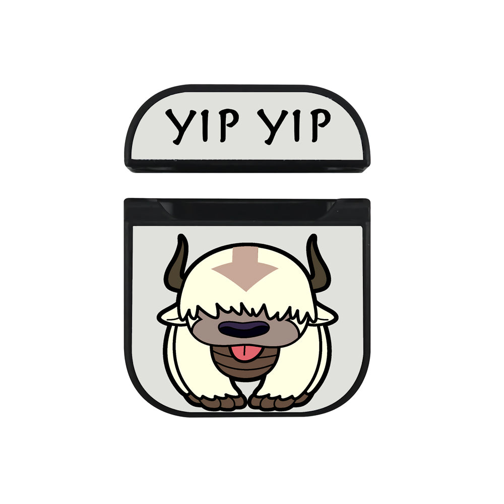 Avatar Appa Yip Yip Hard Plastic Case Cover For Apple Airpods