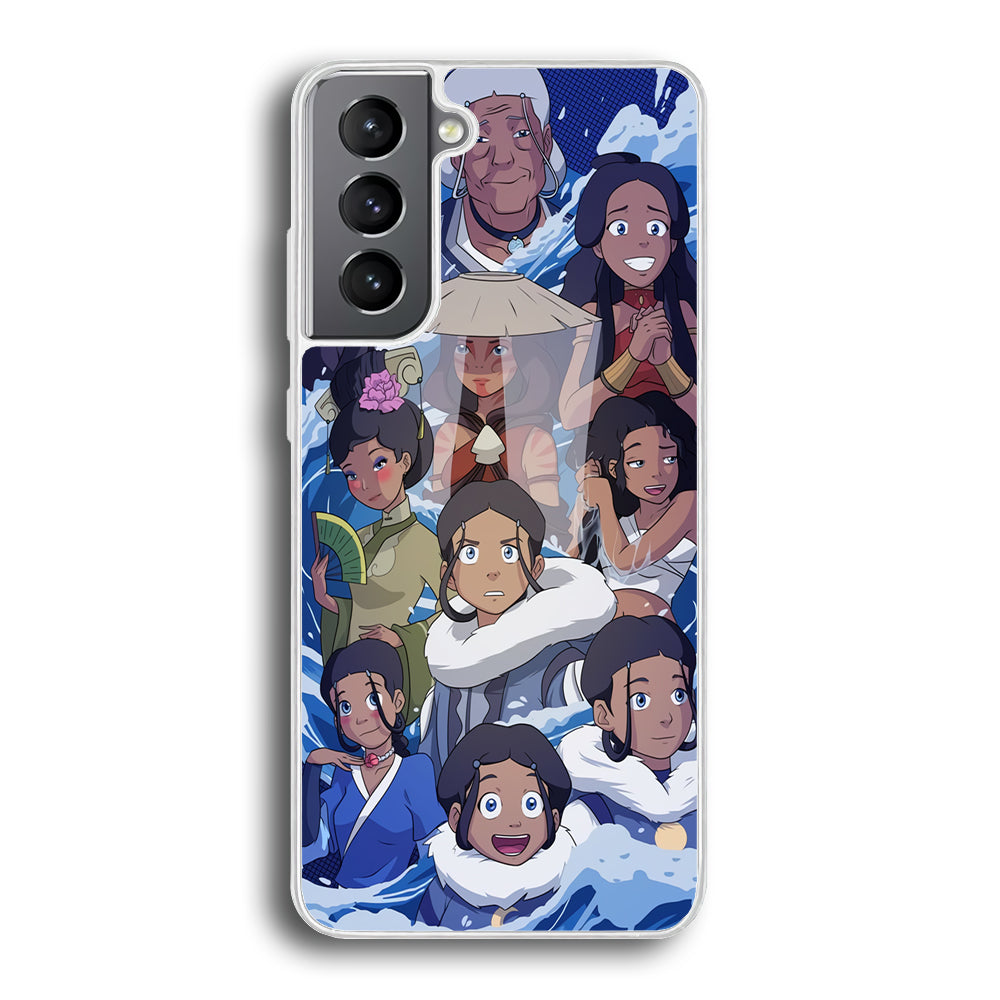Avatar The Last Airbender Katara Transformation Samsung Galaxy S21 Case