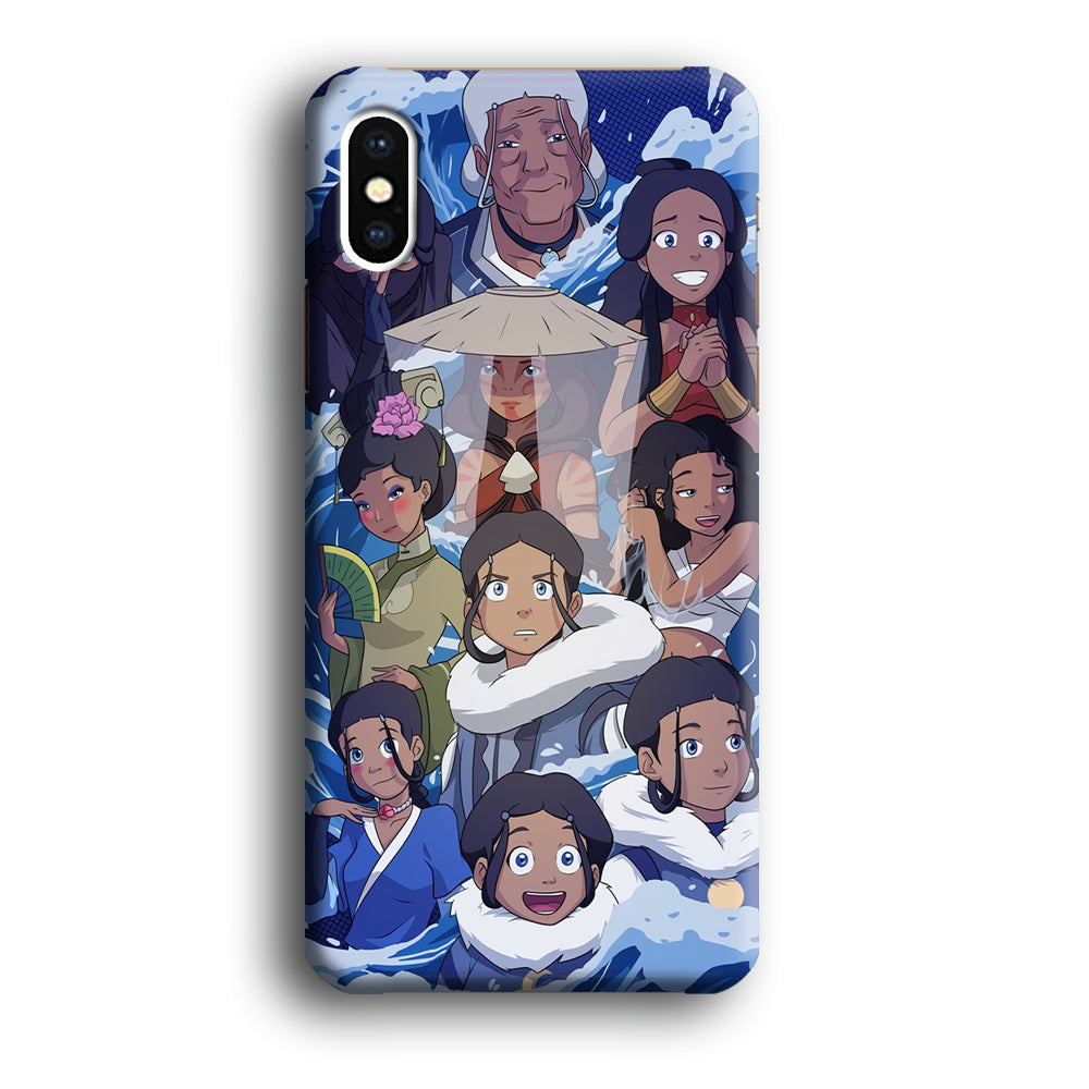Avatar The Last Airbender Katara Transformation iPhone XS Case