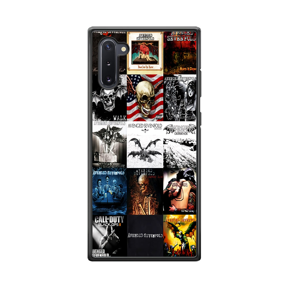Avenged Sevenfold Album Samsung Galaxy Note 10 Case