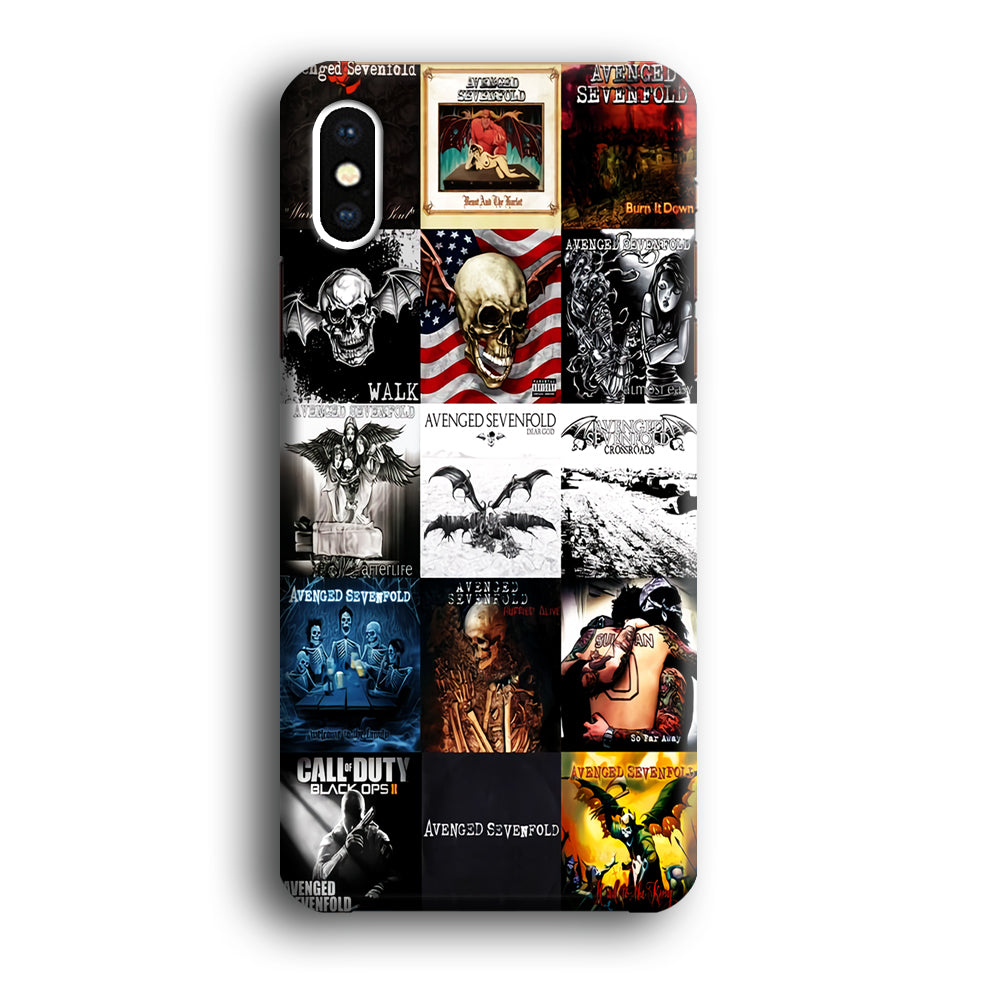 Avenged Sevenfold Album iPhone XS Case