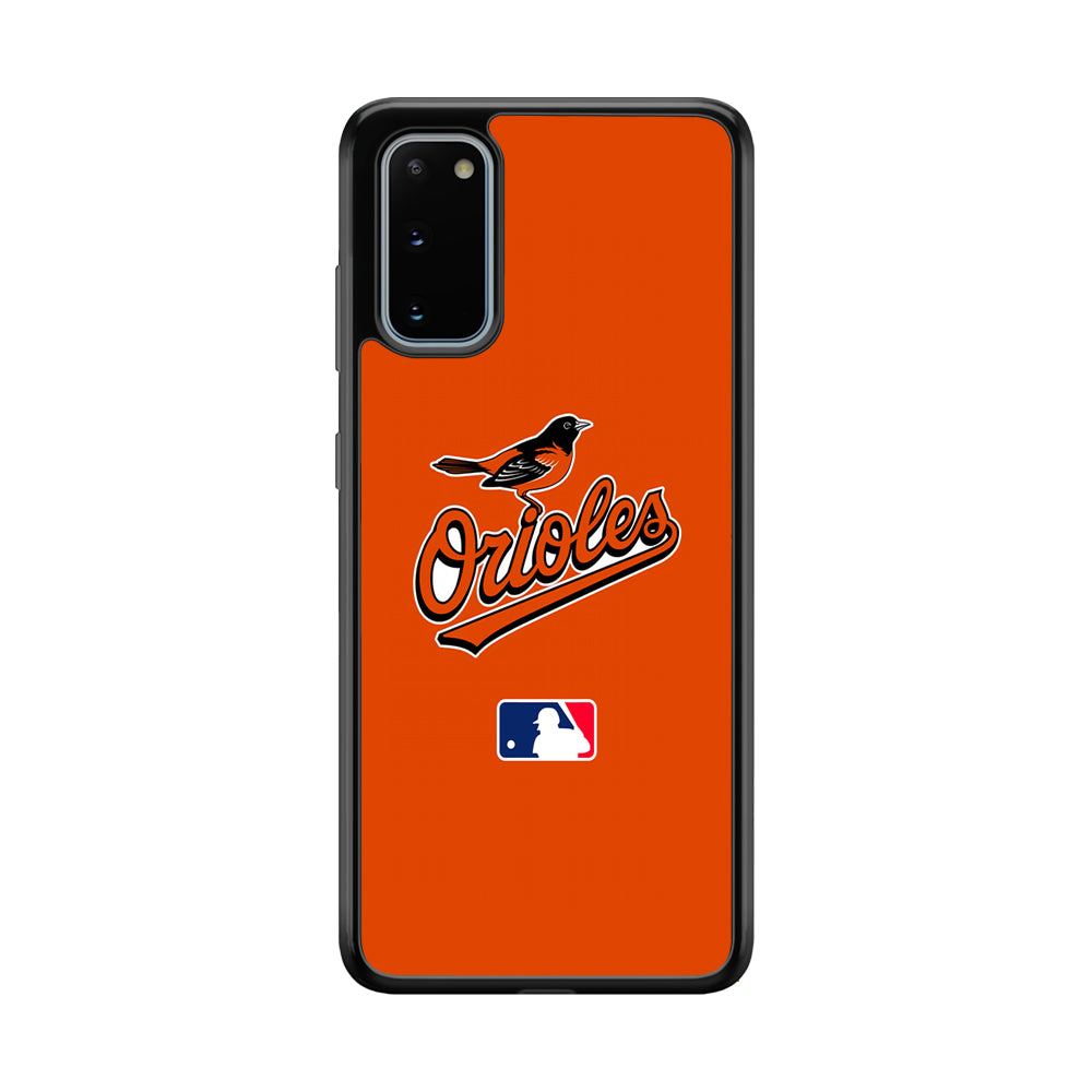 Baltimore Orioles MLB Team Samsung Galaxy S20 Case