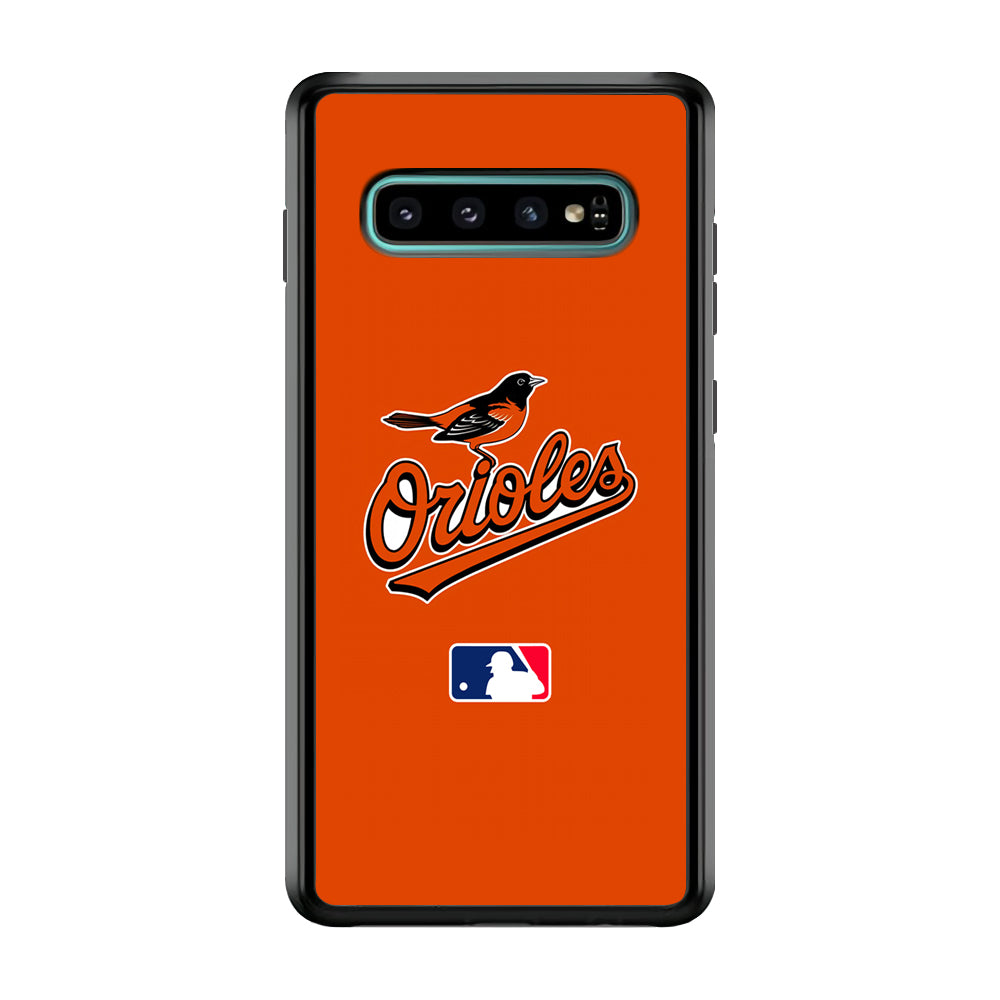Baltimore Orioles MLB Team Samsung Galaxy S10 Plus Case