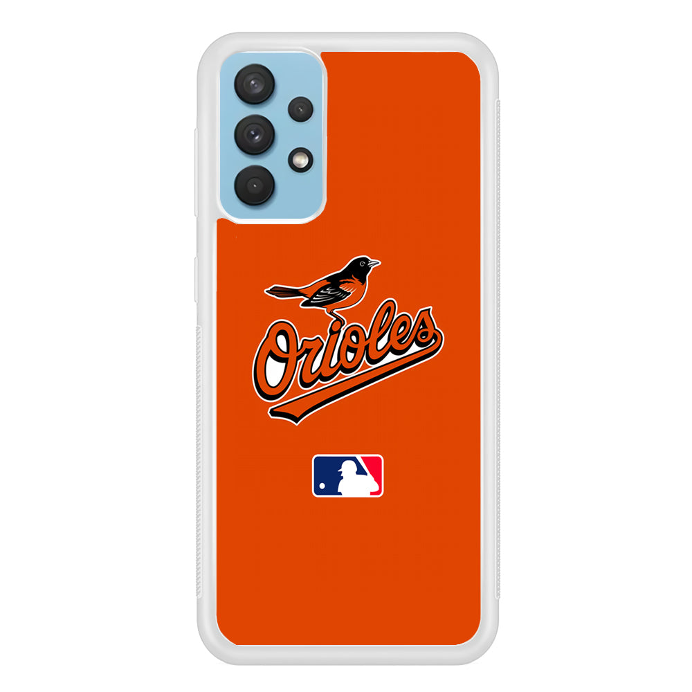 Baltimore Orioles MLB Team Samsung Galaxy A32 Case