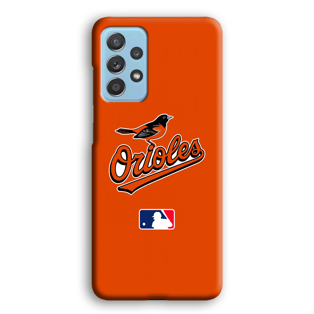 Baltimore Orioles MLB Team Samsung Galaxy A52 Case