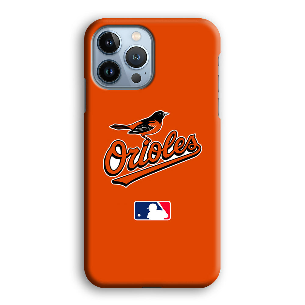 Baltimore Orioles MLB Team iPhone 13 Pro Max Case