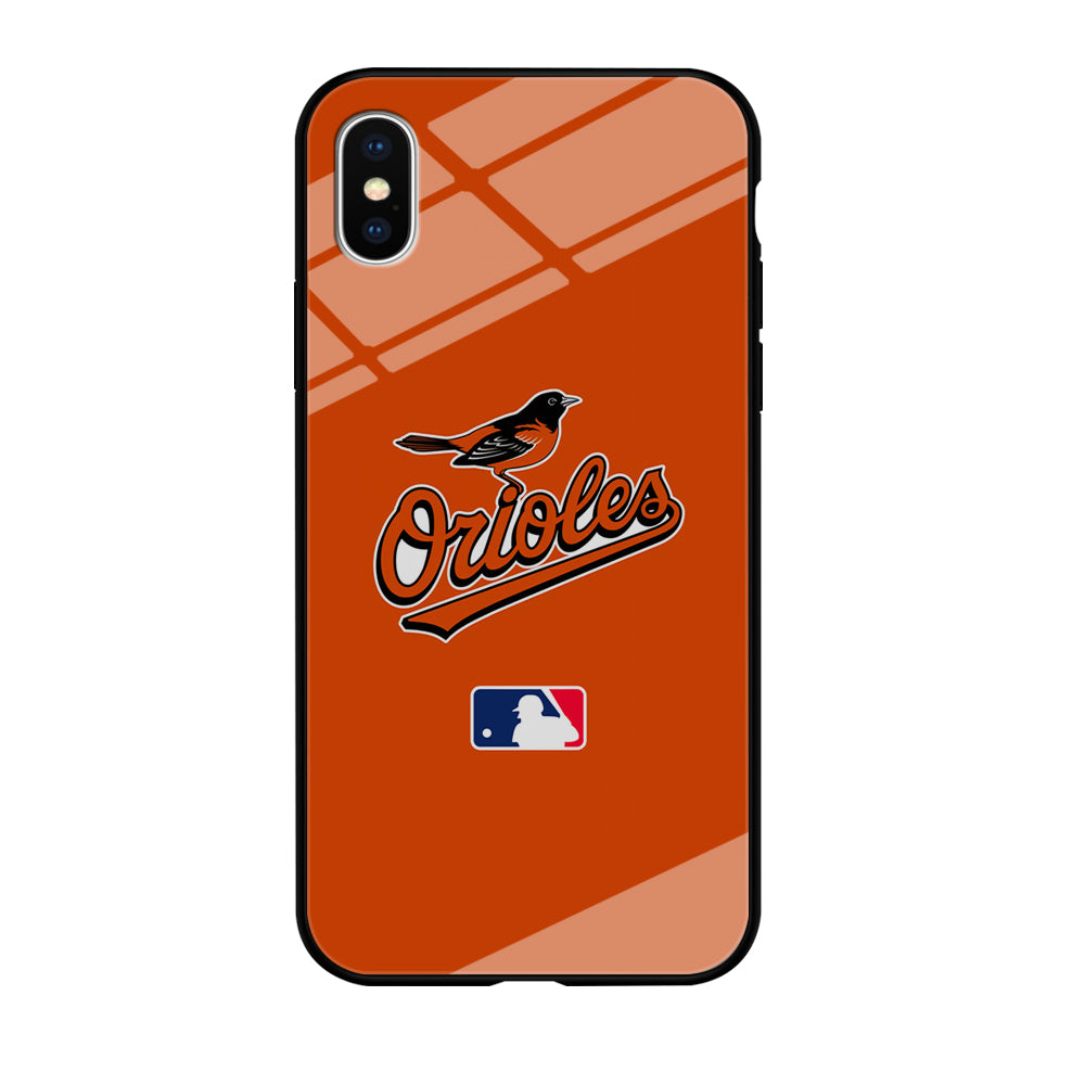 Baltimore Orioles MLB Team iPhone XS Case
