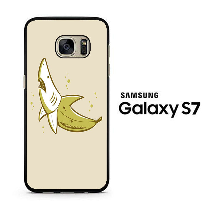 Banana Shark Soft Grey Samsung Galaxy S7 Case