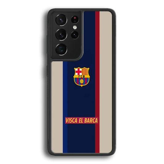 Barcelona Visca El Barca Samsung Galaxy S21 Ultra Case - Ezzystore