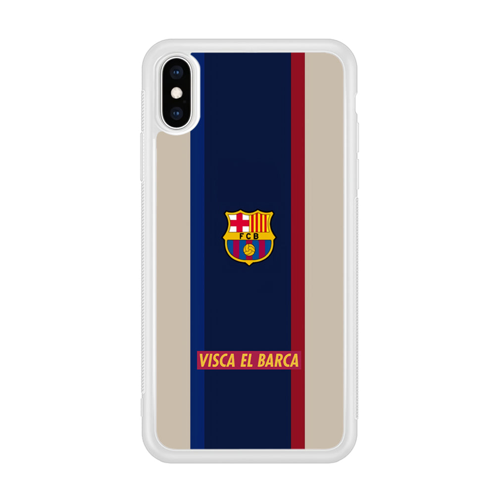 Barcelona Visca El Barca iPhone XS Case
