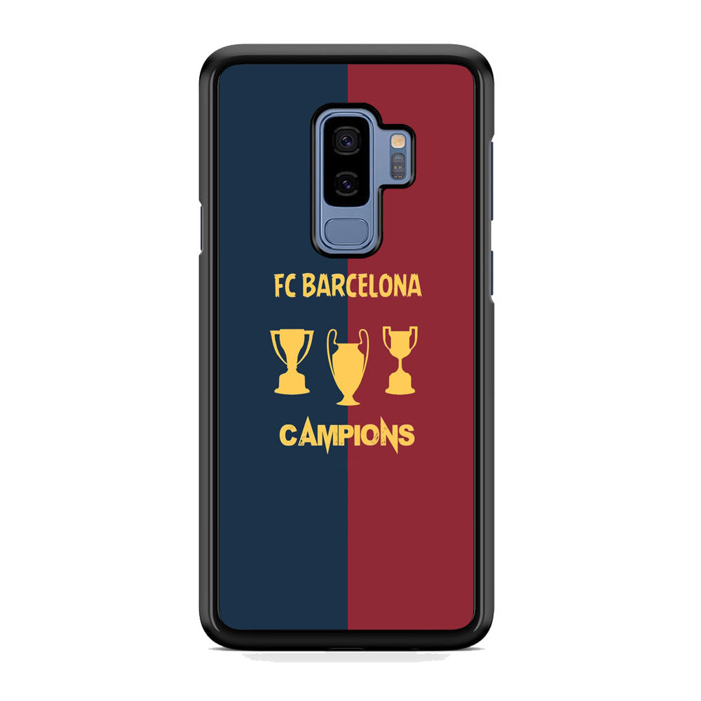 Barcelona FC Treble Winner Samsung Galaxy S9 Plus Case