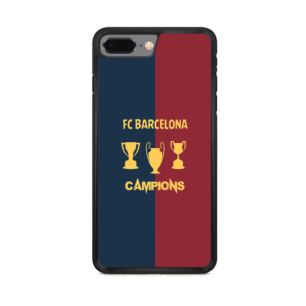 Barcelona FC Treble Winner iPhone 7 Plus Case