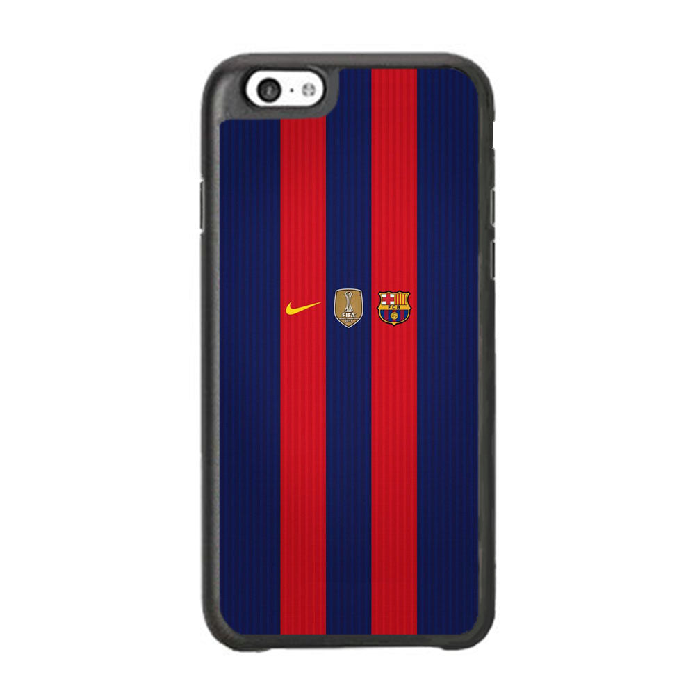 Barcelona Stripe Jersey Three Logo iPhone 6 | 6s Case
