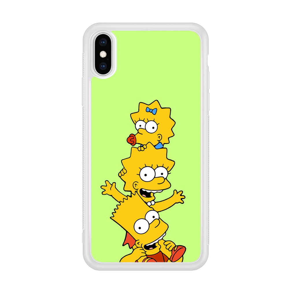 Bart and Sister iPhone XS Case