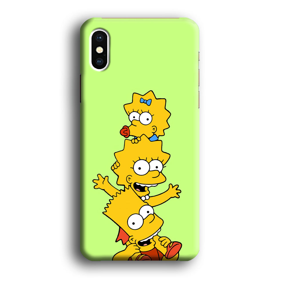 Bart and Sister iPhone XS Case