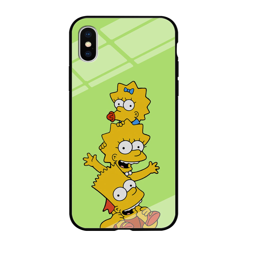 Bart and Sister iPhone XS Case