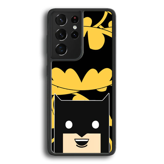 Batman Lego Face Samsung Galaxy S21 Ultra Case - Ezzystore