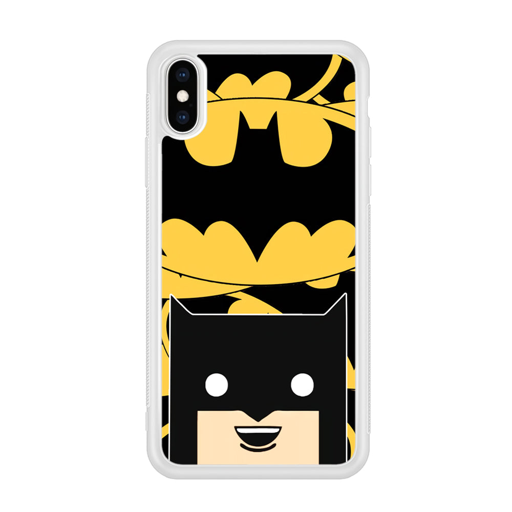 Batman Lego Face iPhone XS Case