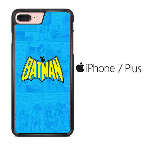 Batman Comic Background iPhone 7 Plus Case