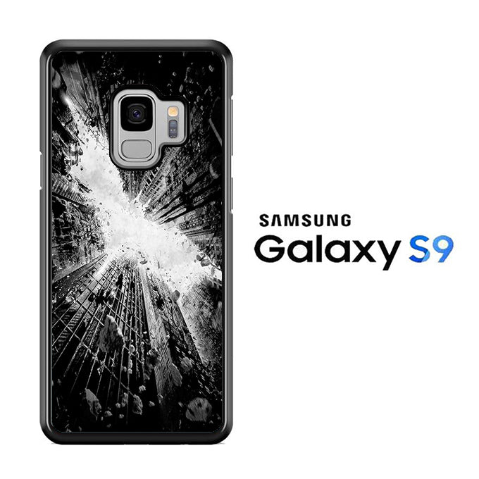Batman Logo From Building Samsung Galaxy S9 Case