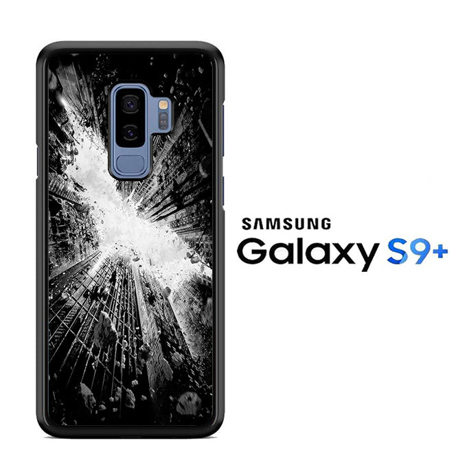 Batman Logo From Building Samsung Galaxy S9 Plus Case
