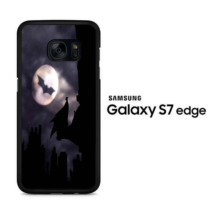Batman Logo In The Cloud Samsung Galaxy S7 Edge Case