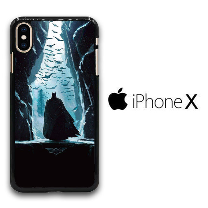 Batman Winter Bat iPhone X Case