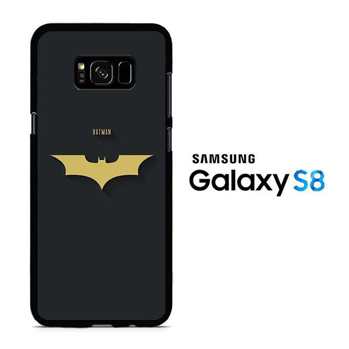 Batman Yellow Logo Simple Samsung Galaxy S8 Case