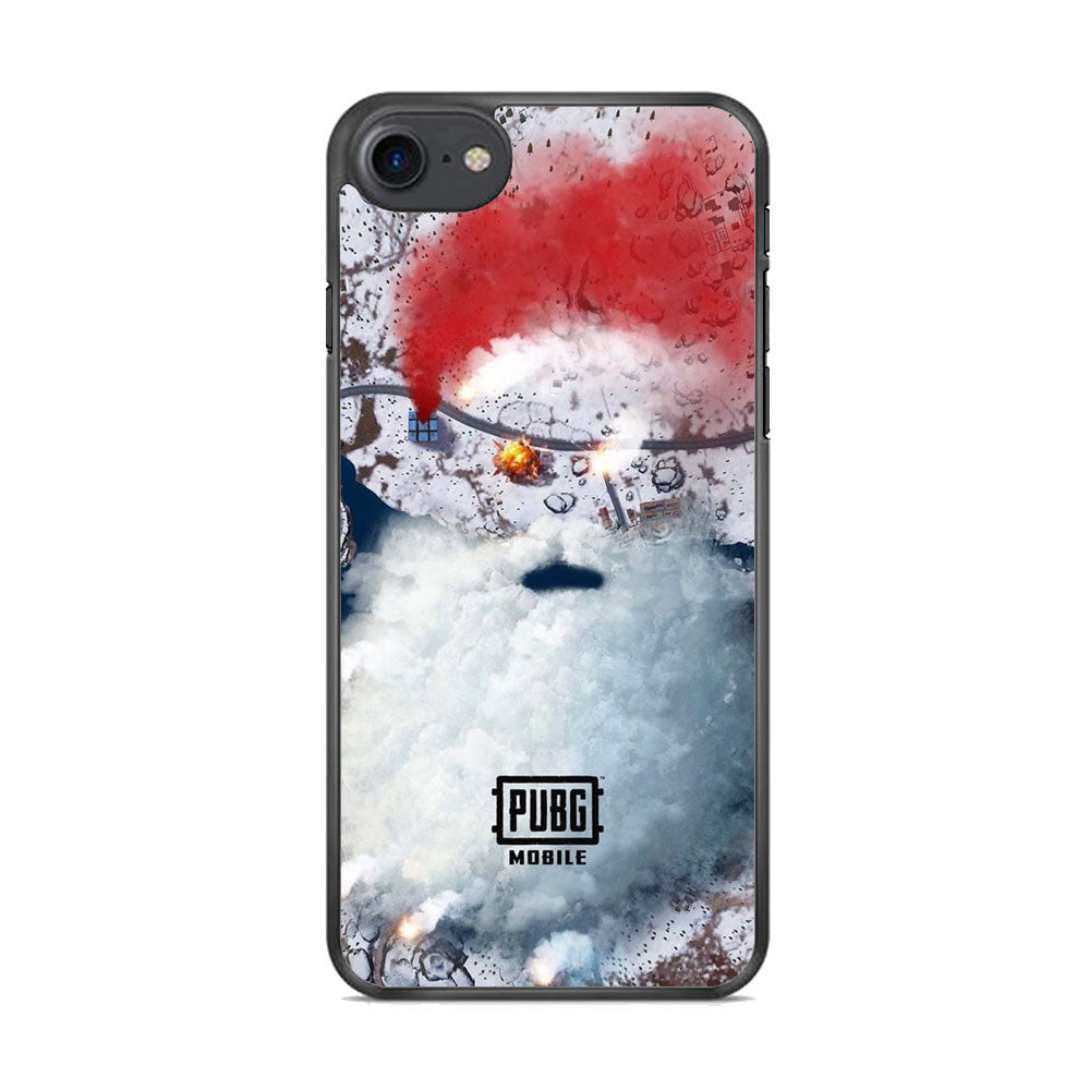 Battlegrounds Winter Map iPhone 8 Case