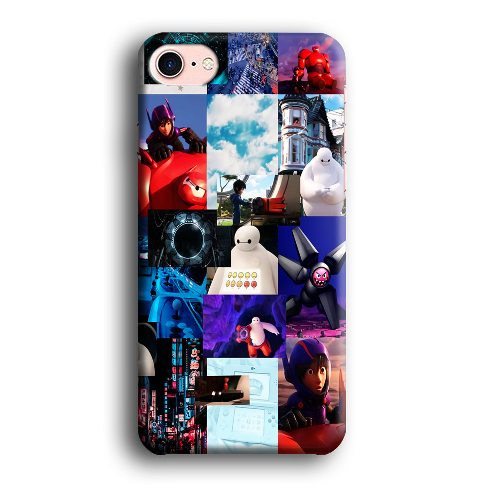 Baymax With Hiro Aesthetic Moment iPhone 8 Case