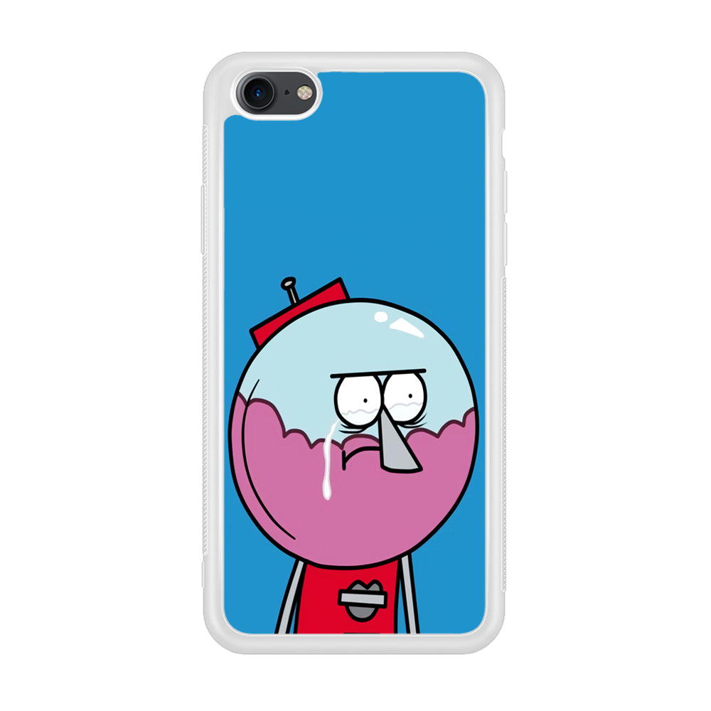 Benson Regular Show Crying Moment iPhone 8 Case