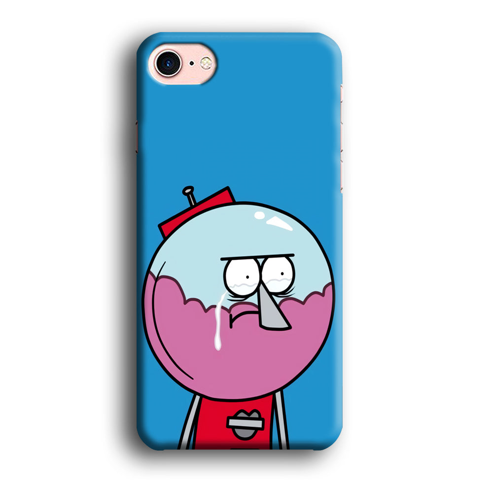 Benson Regular Show Crying Moment iPhone 8 Case