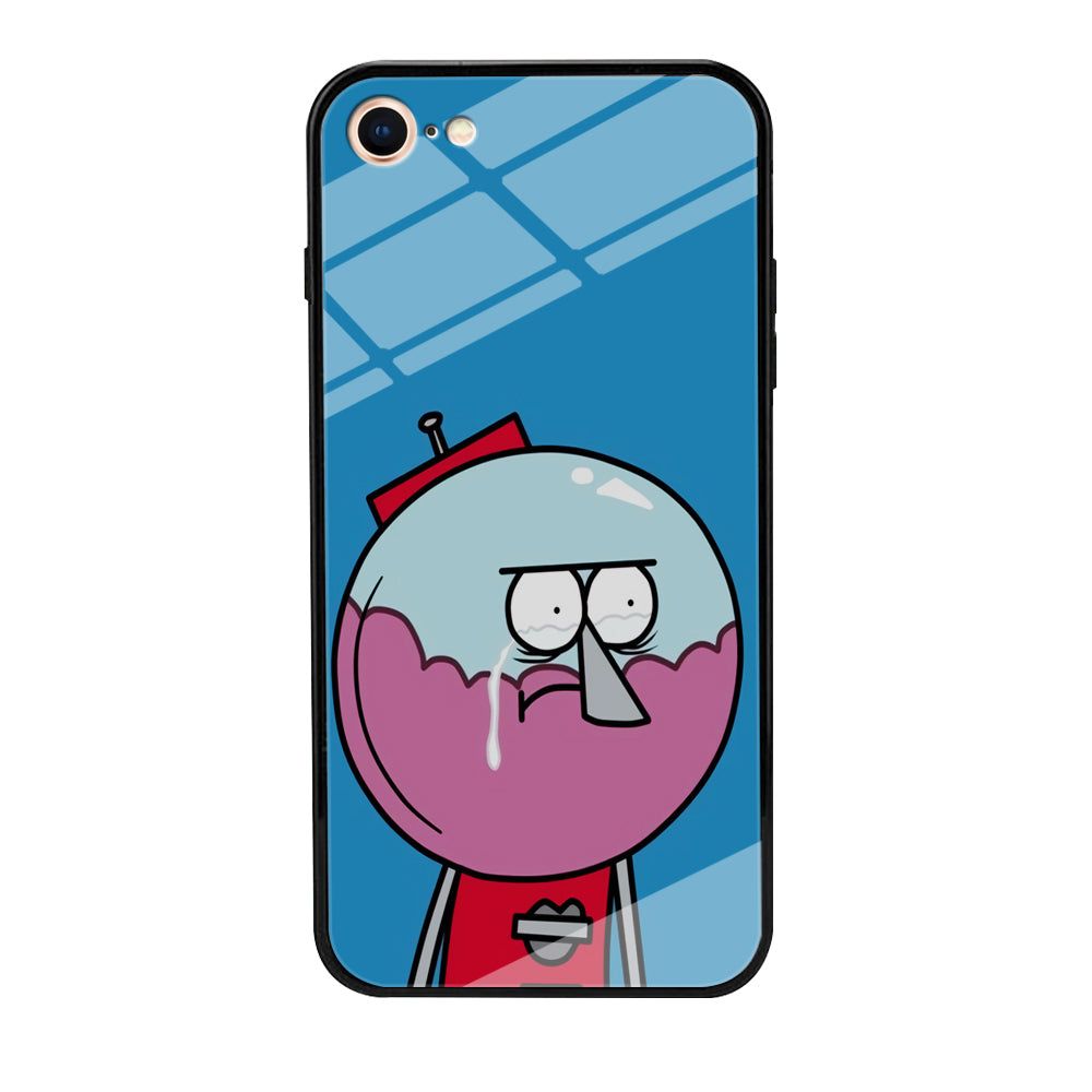 Benson Regular Show Crying Moment iPhone 8 Case