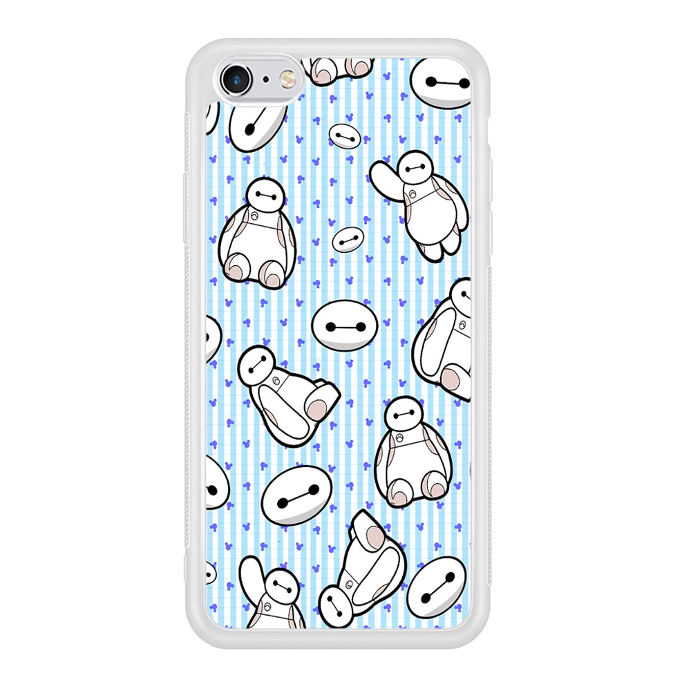 Big Hero 6 Baymax Stripe And Love iPhone 6 | 6s Case