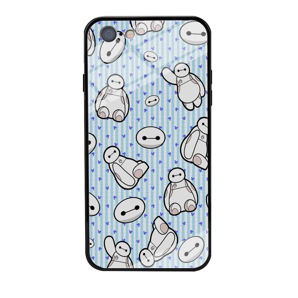 Big Hero 6 Baymax Stripe And Love iPhone 6 Plus | 6s Plus Case
