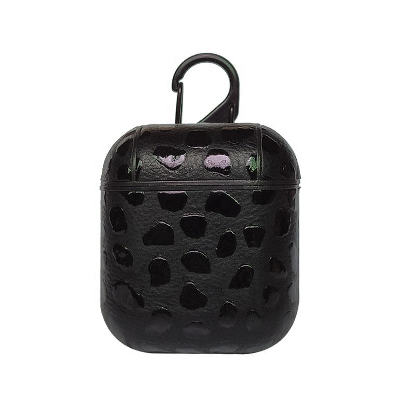 Tiger Design PU Leather Protective Case Cover For Apple Airpods