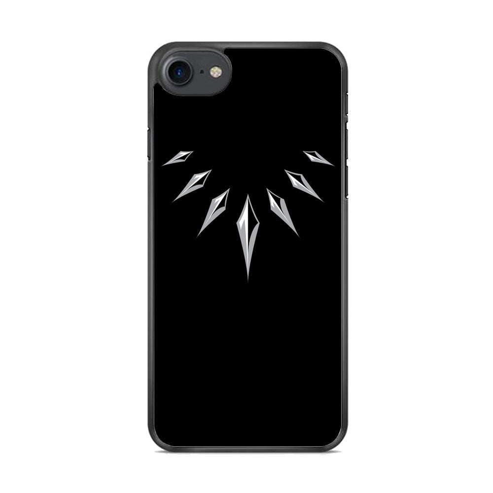Black Panther Necklace Symbol Character iPhone 8 Case