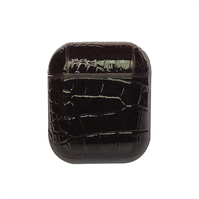 Skin Animal Crocodile Colour PU Leather Protective Case Cover For Apple Airpods