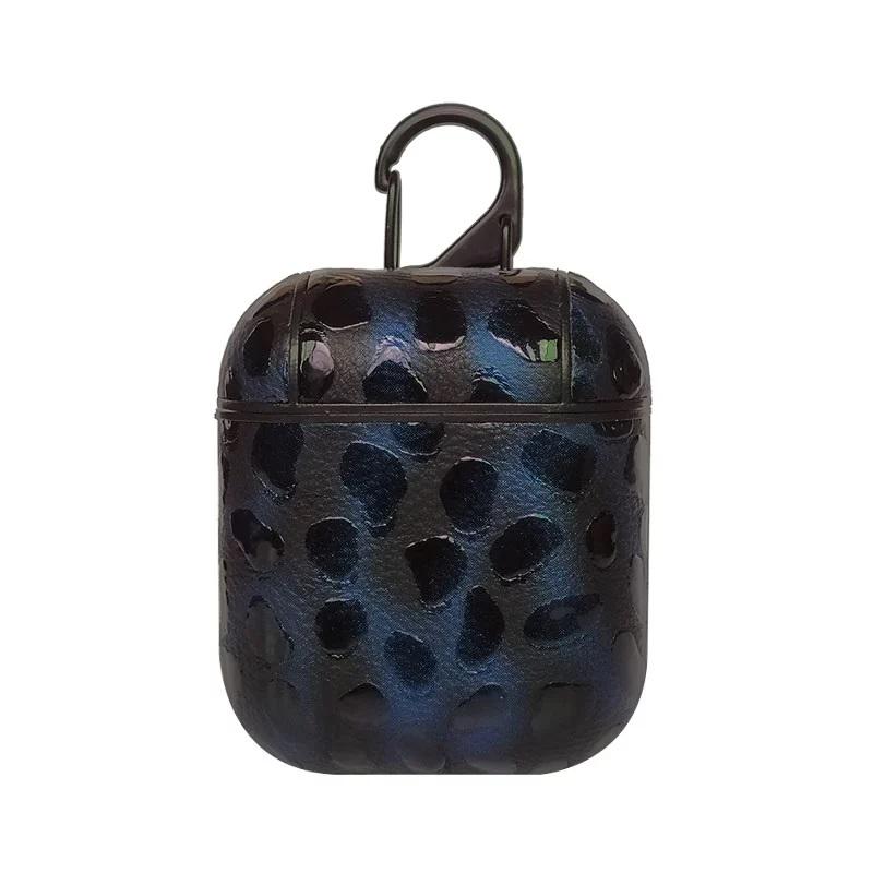 Tiger Design PU Leather Protective Case Cover For Apple Airpods