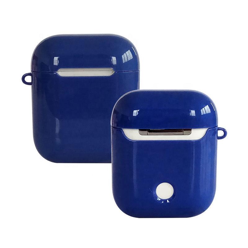 Colour Simple Plastic Protective Case Cover For Apple Airpods