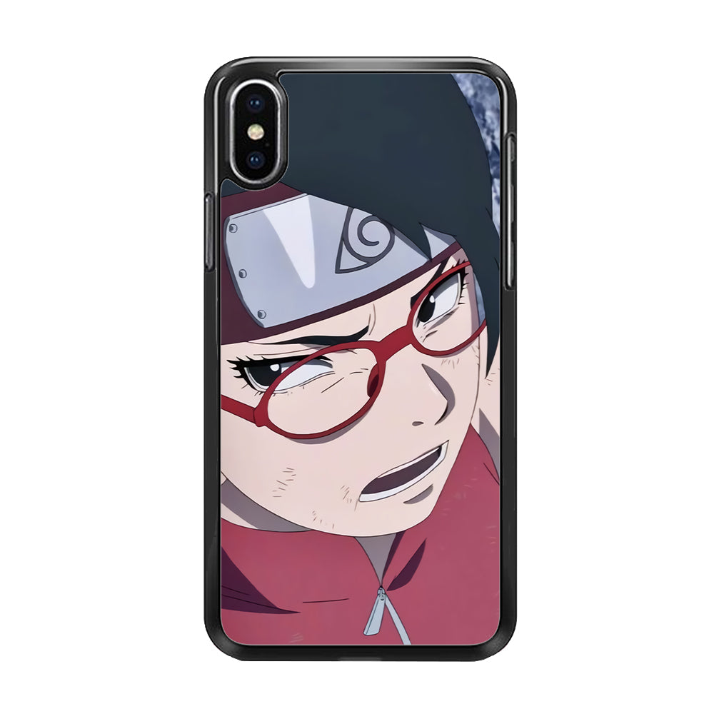 Boruto Sarada Uchiha iPhone Xs Case