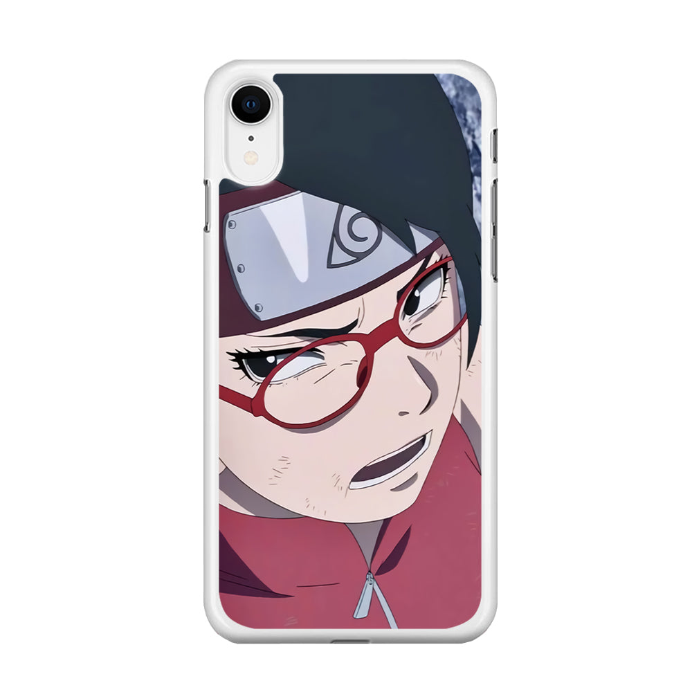 Boruto Sarada Uchiha iPhone XR Case