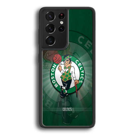 Boston Celtics Logo NBA Samsung Galaxy S21 Ultra Case - Ezzystore